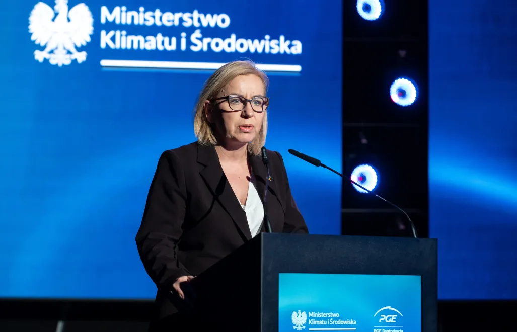 Minister klimatu i środowiska Paulina Hennig-Kloska, fot. PAP/Wojtek Jargiło