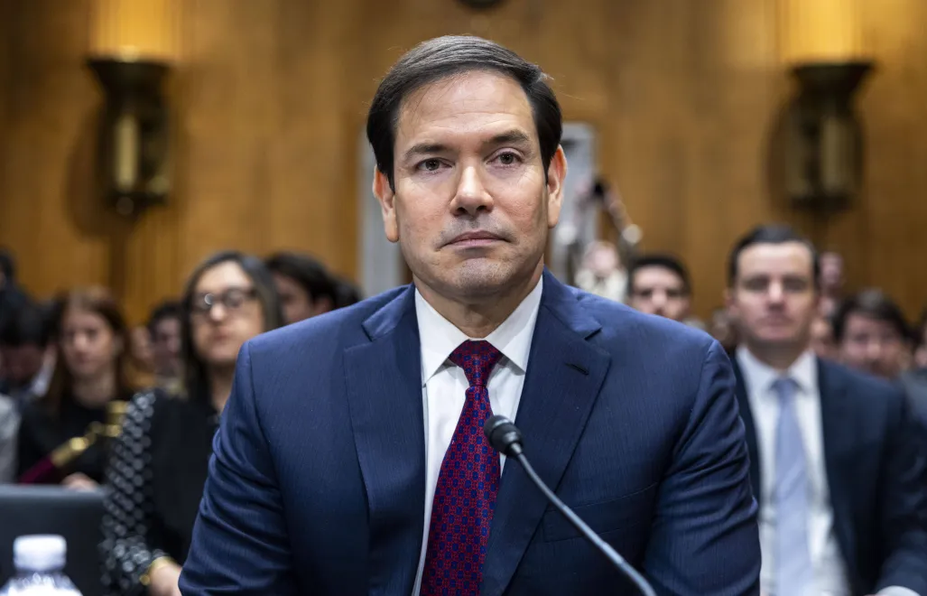 Sekretarz stanu USA Marco Rubio. Fot. PAP/EPA/SHAWN THEW