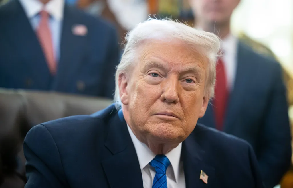 Президент США Дональд Трамп. Fot. PAP/EPA/Francis Chung / Pool