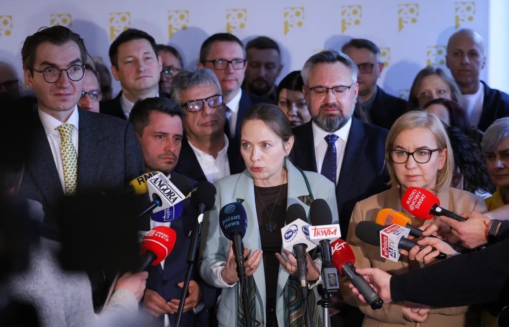 Politycy Polski 2050. Fot. PAP/Rafał Guz