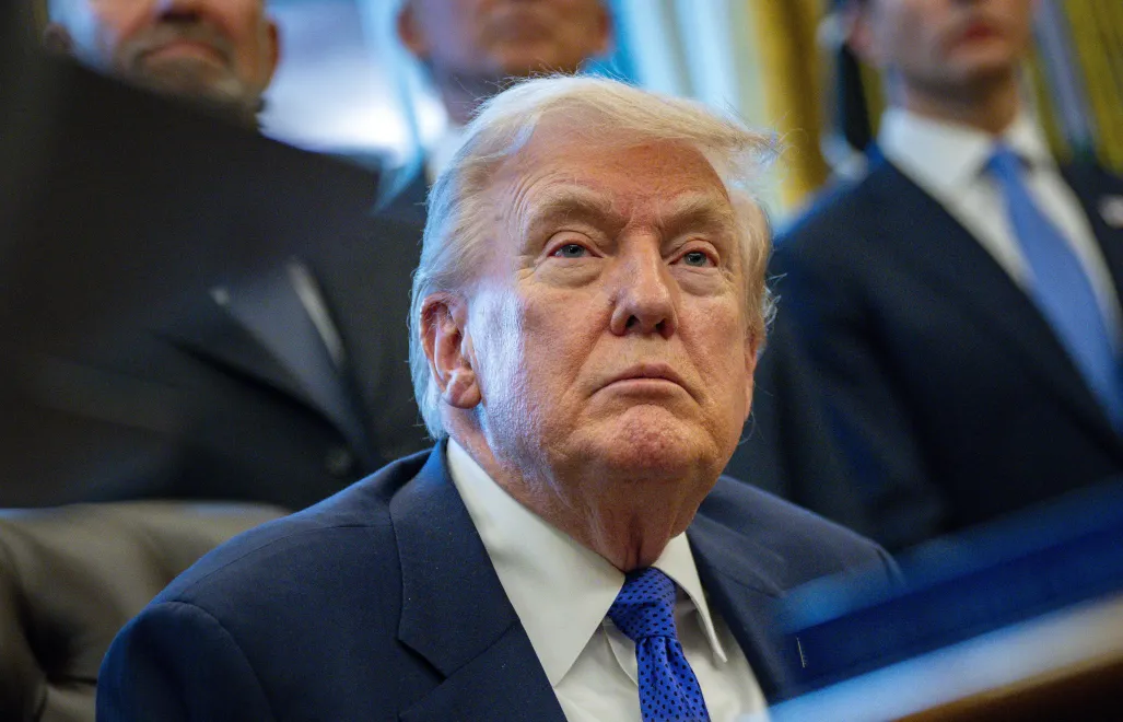 Дональд Трамп. Fot. PAP/EPA/BONNIE CASH / POOL 