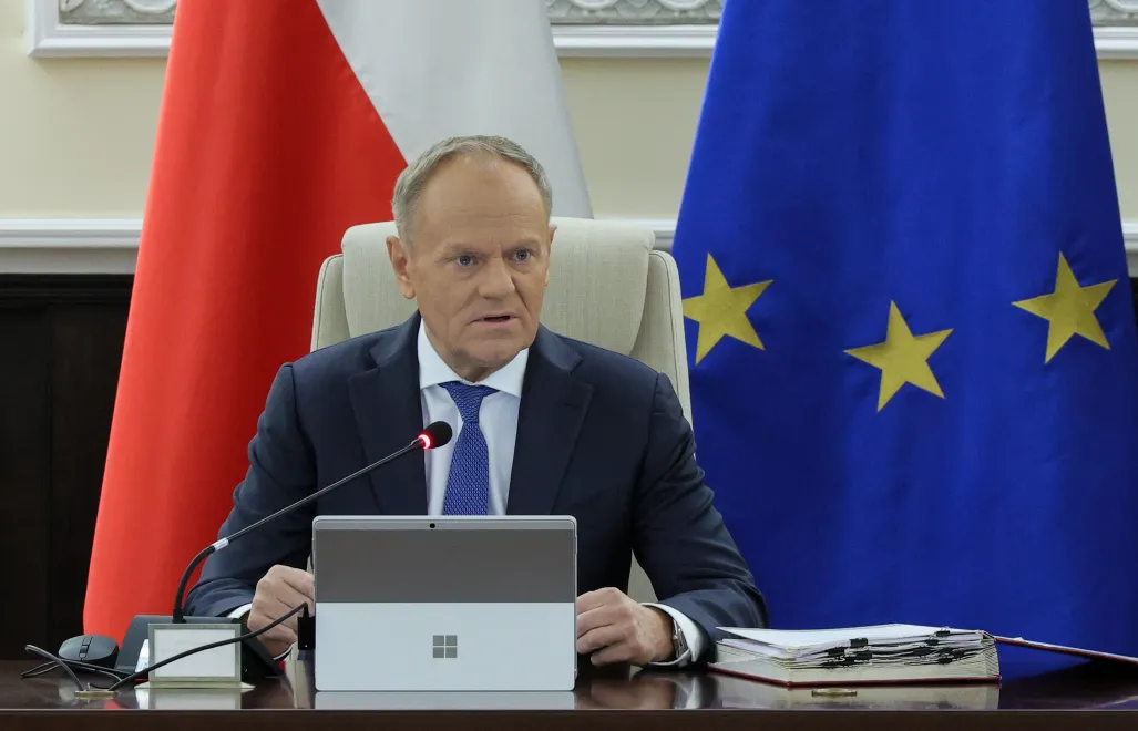 Прем'єр-міністр Польщі Дональд Туск. Fot. PAP/Paweł Supernak
