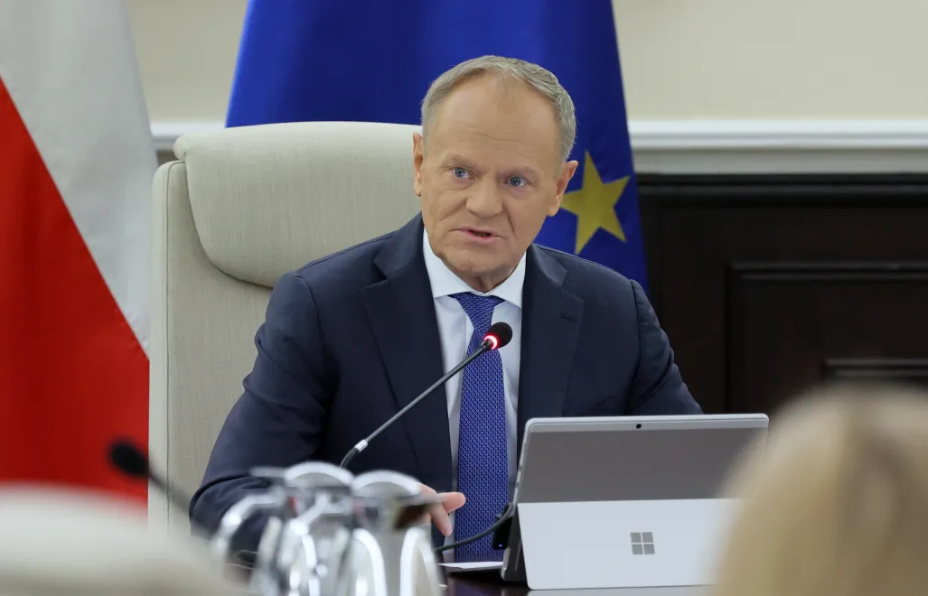 Прем'єр-міністр Польщі Дональд Туск. Fot. PAP/Paweł Supernak