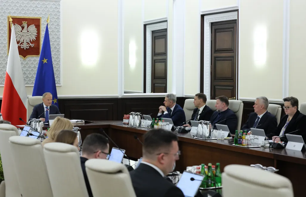 Заседание правительства Польши. Fot. PAP/Paweł Supernak