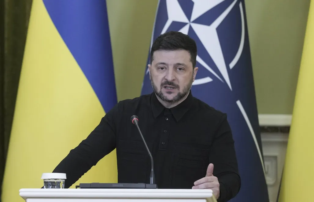 Wołodymyr Zełenski. Fot. EPA/STRINGER