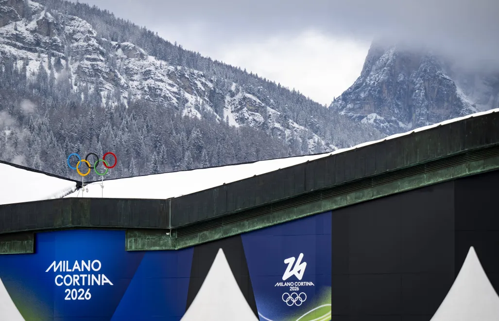 Cortina d'Ampezzo, fot. PAP/EPA/KEYSTONE/JEAN-CHRISTOPHE BOTT