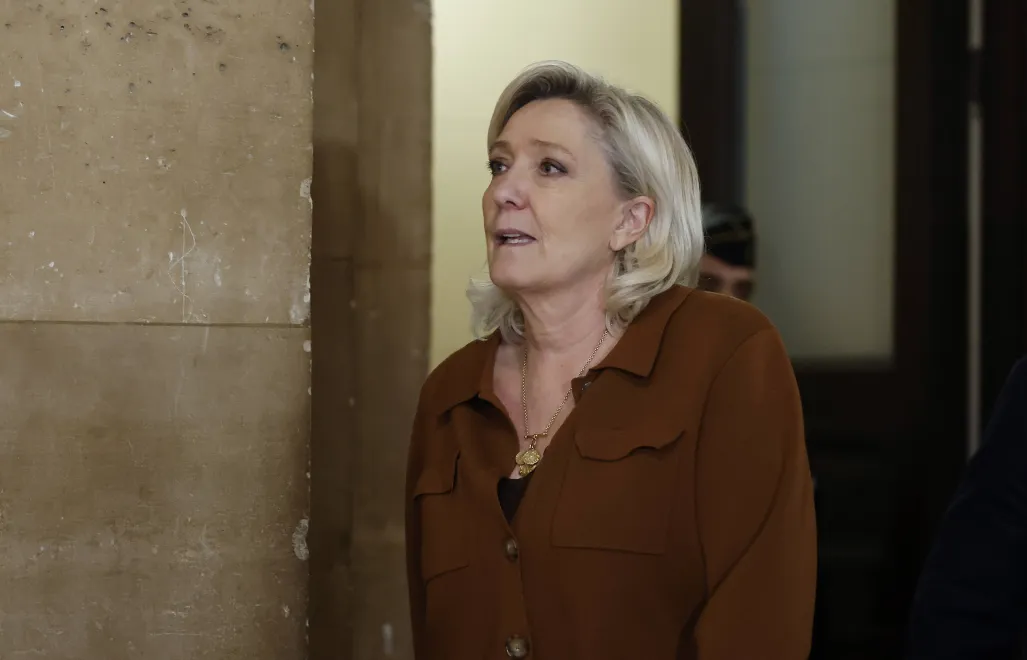 Marine Le Pen. Fot. PAP/EPA/YOAN VALAT