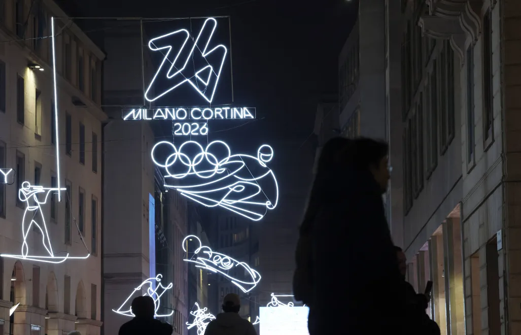 Logotyp ZIO Mediolan-Cortina 2026 Fot. PAP/EPA/YONHAP