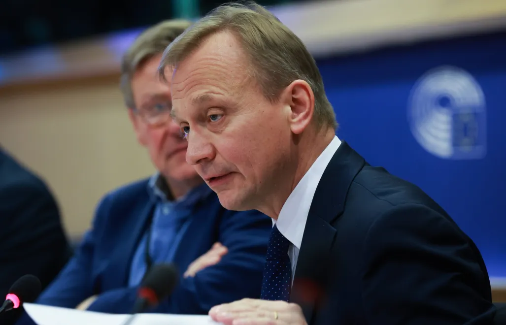 Piotr Serafin. Fot. PAP/EPA/OLIVIER HOSLET