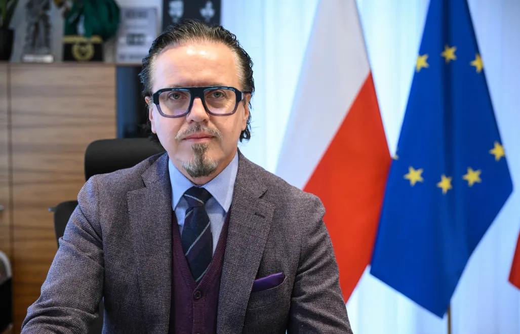 Министр государственных активов Польши Войцех Бальчун. Fot. PAP/Radek Pietruszka