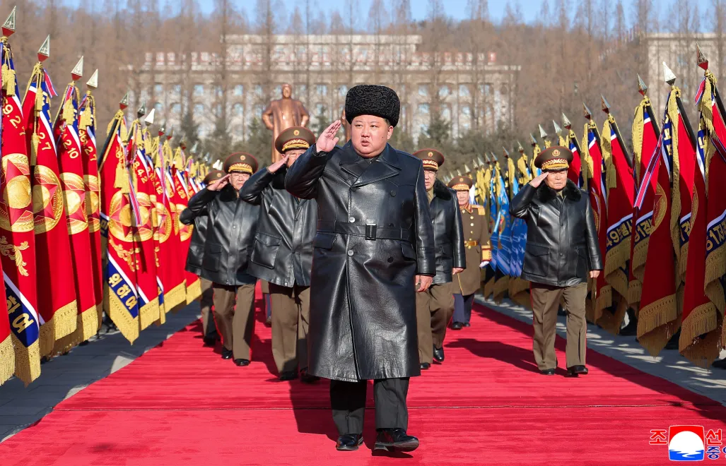 Kim Dzong Un. Fot. PAP/EPA/KCNA