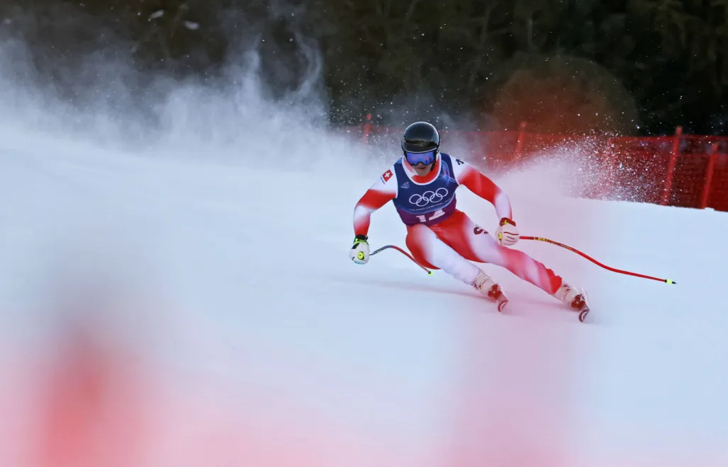 Franjo von Allmen. Fot. PAP/EPA/GUILLAUME HORCAJUELO