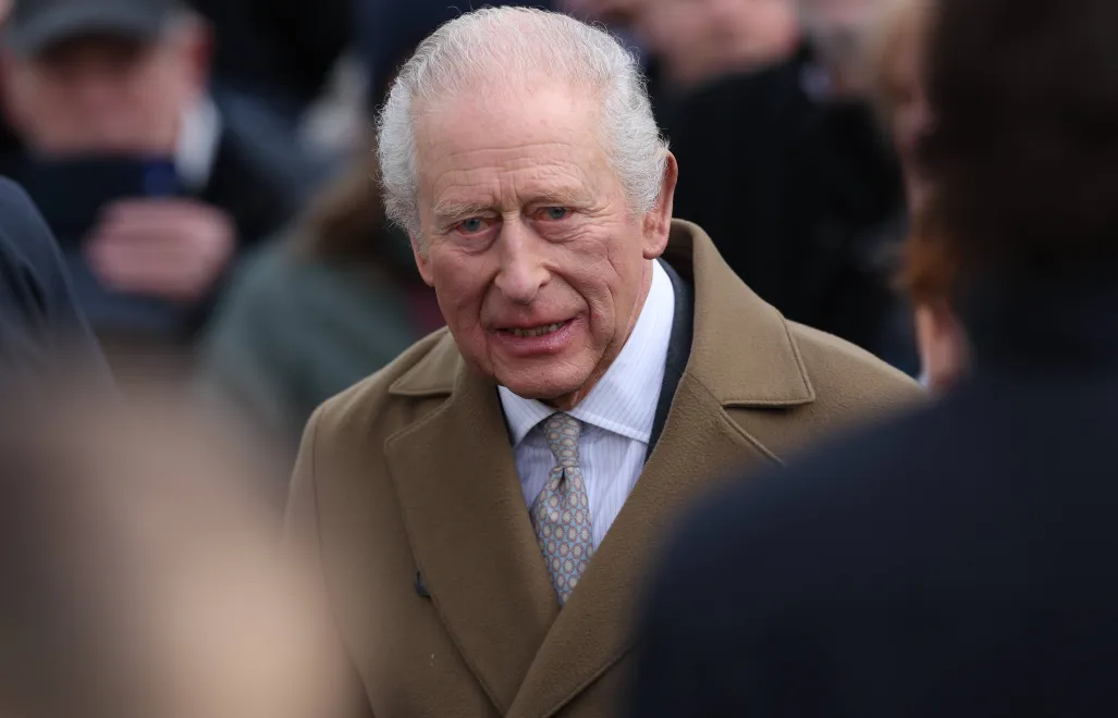 Król Karol III Fot. PAP/EPA/ADAM VAUGHAN