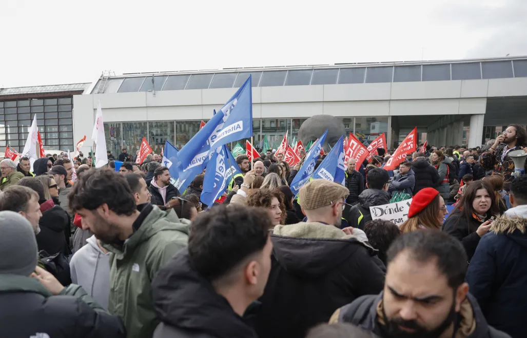 Strajki w Hiszpanii. Fot. PAP/EPA/Zipi