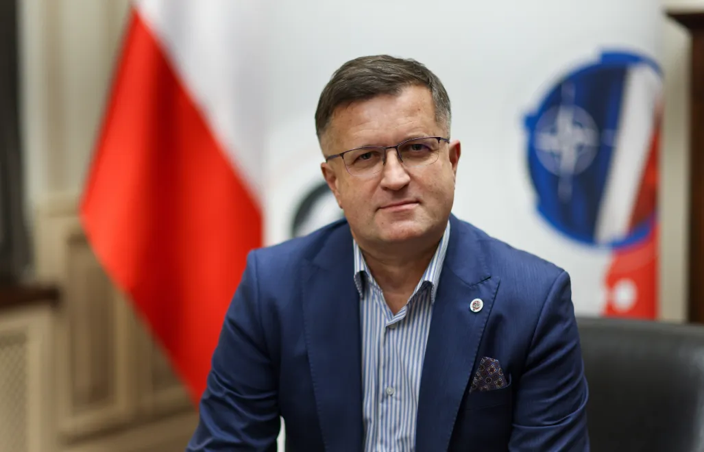 Голова Служби військової контррозвідки Польщі (SKW), бригадний генерал Ярослав Стружик. Fot. PAP/Albert Zawada