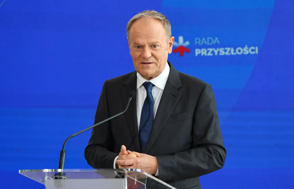 Premier Donald Tusk Fot. PAP/Albert Zawada