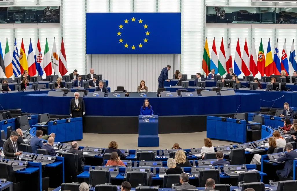 Parlament Europejski. Fot. PAP/EPA/CHRISTOPHE PETIT TESSON