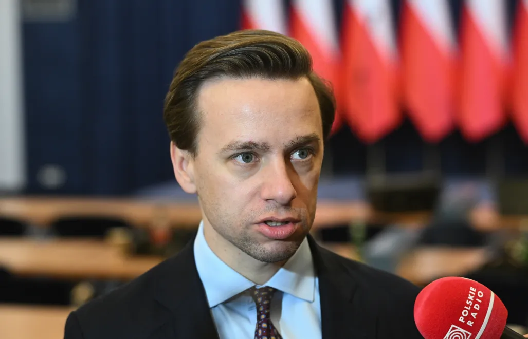 Krzysztof Bosak. Fot. PAP/Radek Pietruszka