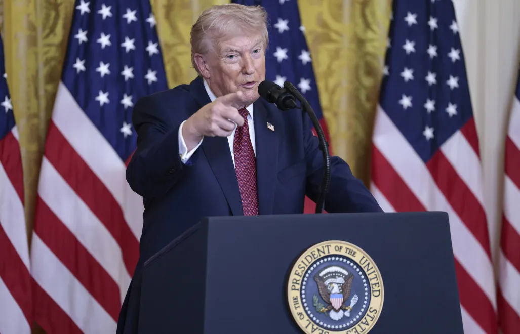 Donald Trump. Fot. PAP/EPA/SHAWN THEW