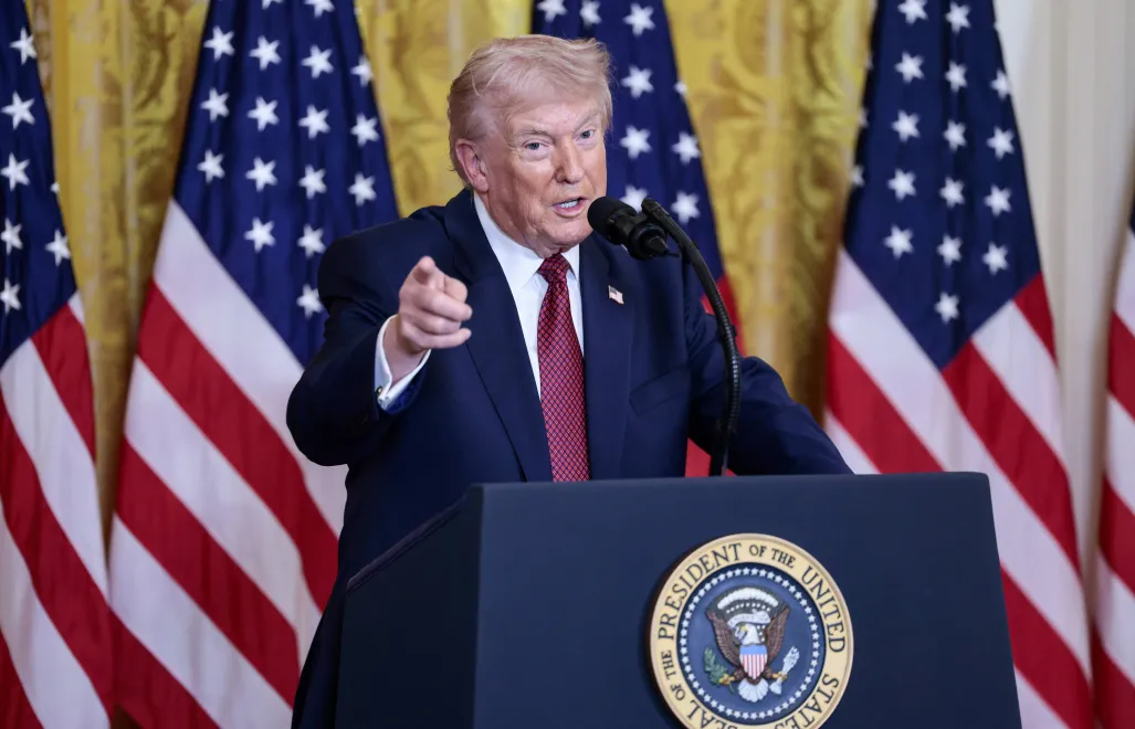 Donald Trump. Fot. EPA/SHAWN THEW / POOL