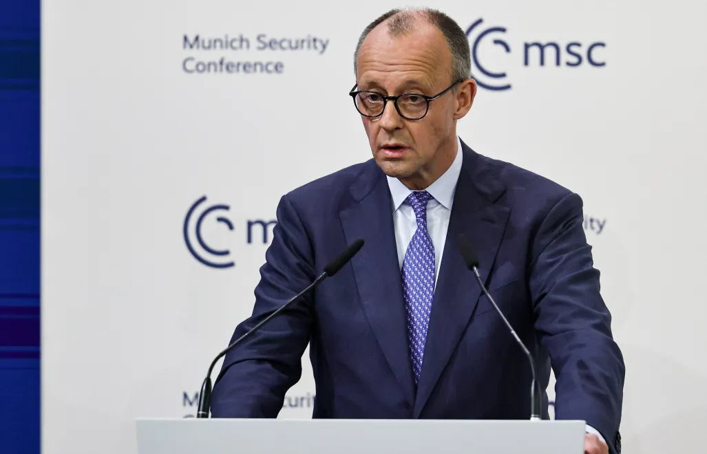 Канцлер Германии Фридрих Мерц. Fot. PAP/EPA/RONALD WITTEK