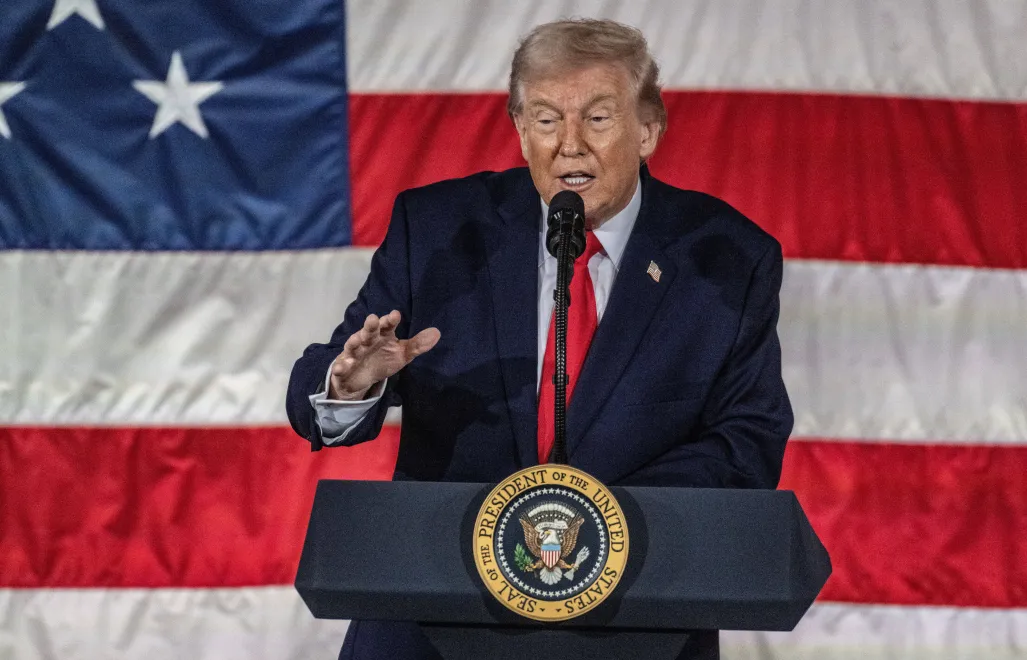 Дональд Трамп. Fot. PAP/EPA/STAN GILLILAND