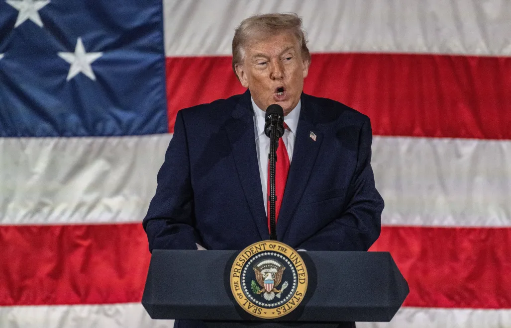 Donald Trump. Fot. PAP/EPA/STAN GILLILAND