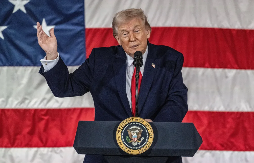 Donald Trump. Fot. PAP/EPA/STAN GILLILAND