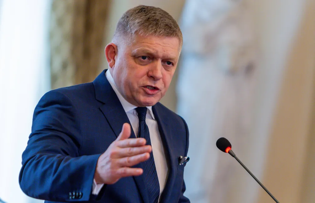 Robert Fico, fot. PAP/EPA/DOMINIKA KORTVELYESIOVA