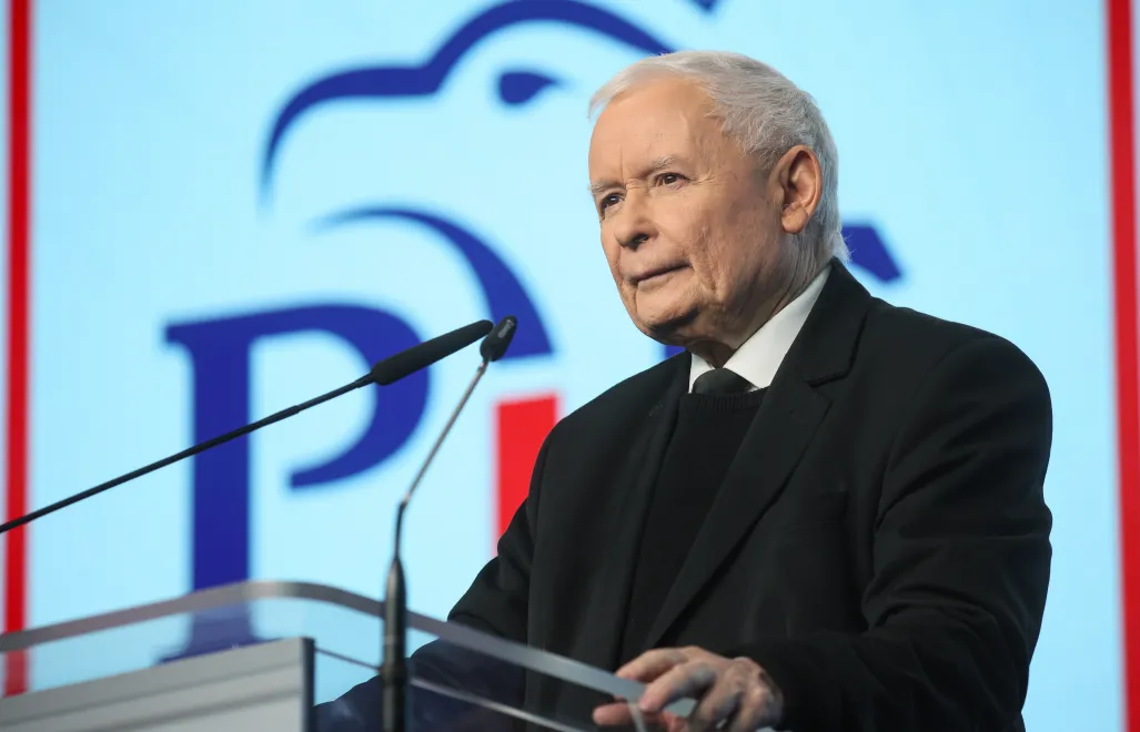 Prezes PiS Jarosław Kaczyński. Fot. PAP/Leszek Szymański