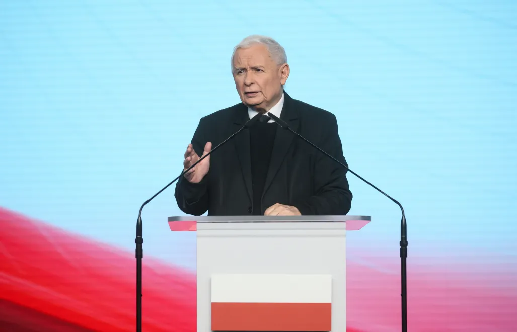 Jaroslaw Kaczynski. Photo: PAP/Leszek Szymański