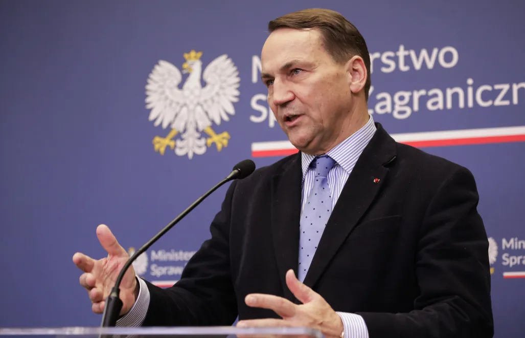 Wicepremier, minister spraw zagranicznych Radosław Sikorski. Fot. PAP/Tomasz Gzell