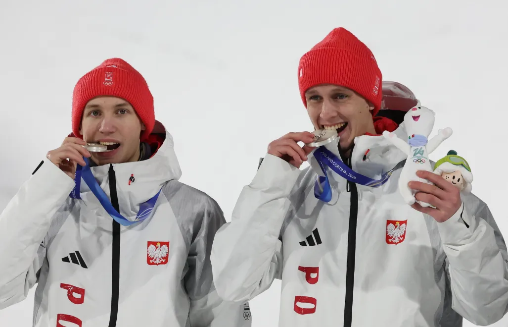 Kacper Tomasiak and Pawel Wasek. Photo/PAP/Grzegorz Momot