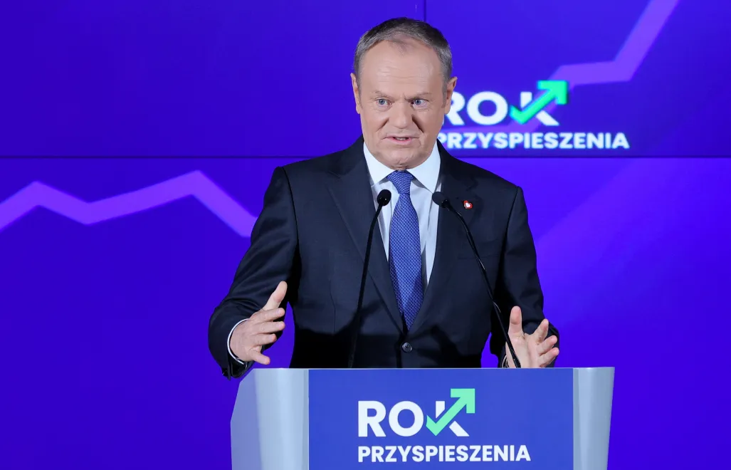 Премьер-министр Польши Дональд Туск. Fot. PAP/Rafał Guz