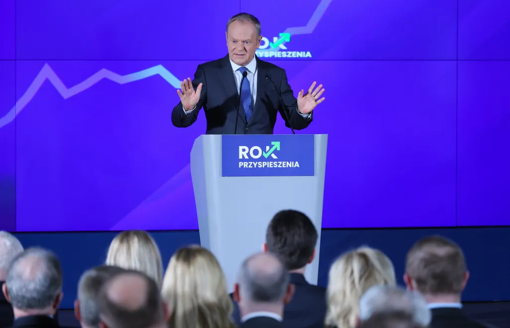 Дональд Туск. Fot. PAP/Rafał Guz