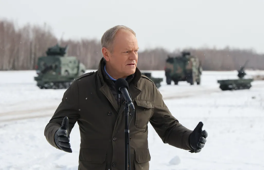 Premier Donald Tusk 	Paweł Supernak