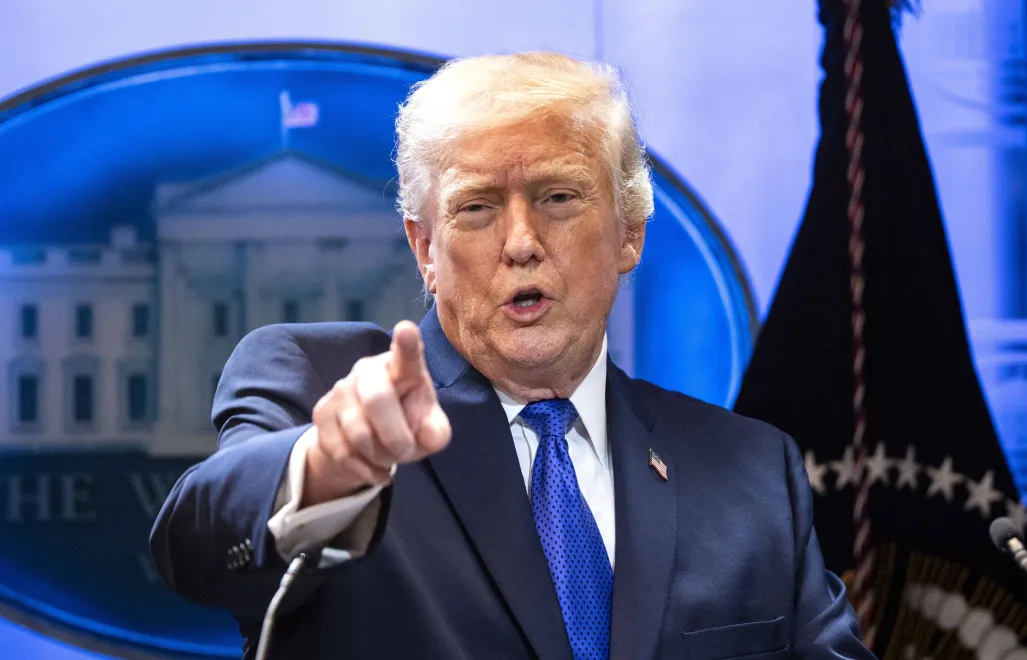 Donald Trump. Fot. PAP/EPA/BONNIE CASH 