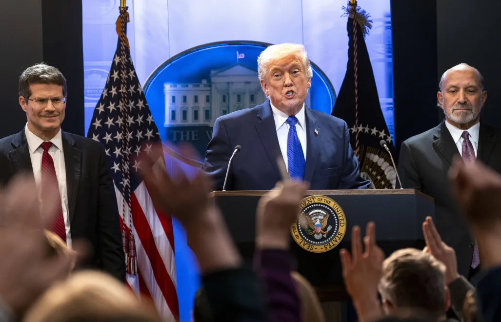 Donald Trump. Fot. PAP/EPA/BONNIE CASH / POOL