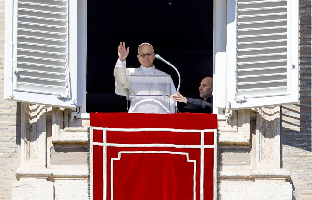 Papież Leon XIV. Fot. PAP/EPA/FABIO FRUSTACI