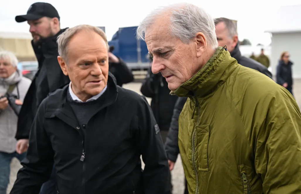 Premier Donald Tusk i premier Norwegii Jonas Gahr Store. Fot. PAP/Darek Delmanowicz