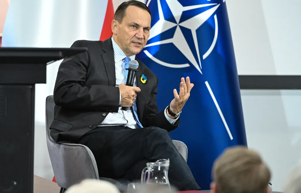 Wicepremier, minister spraw zagranicznych Radosław Sikorski, fot. PAP/Wojtek Jargiło