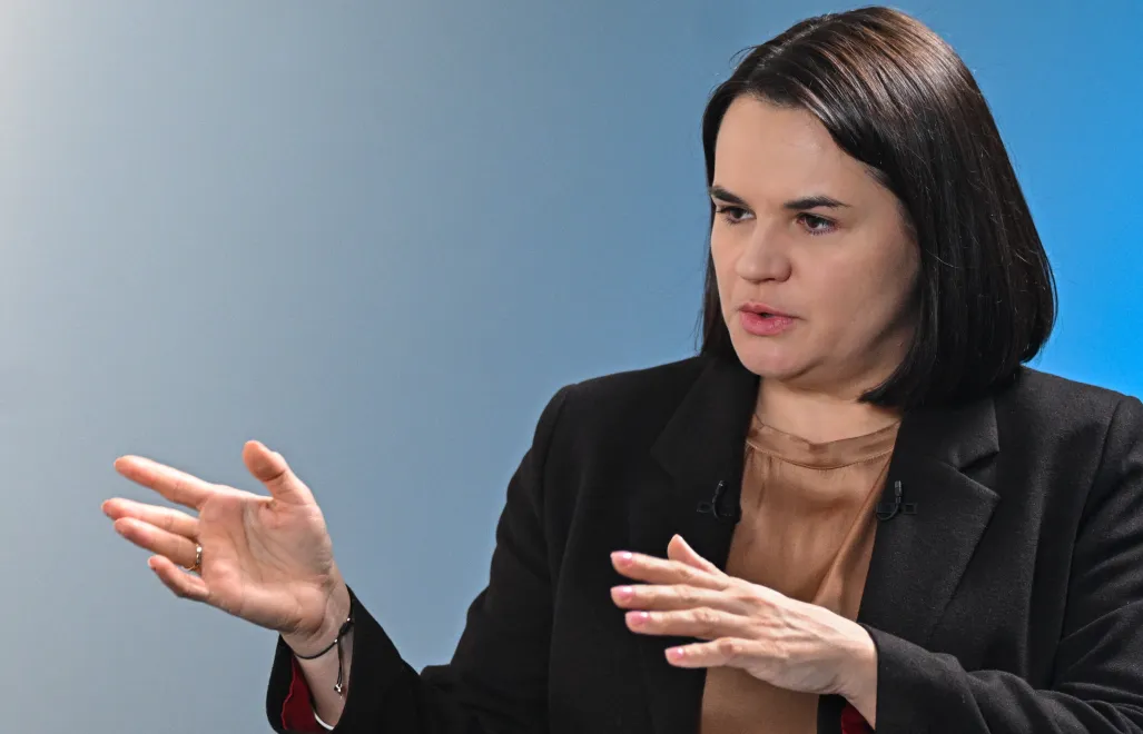 Sviatlana Tsikhanouskaya. Photo: PAP/Radek Pietruszka