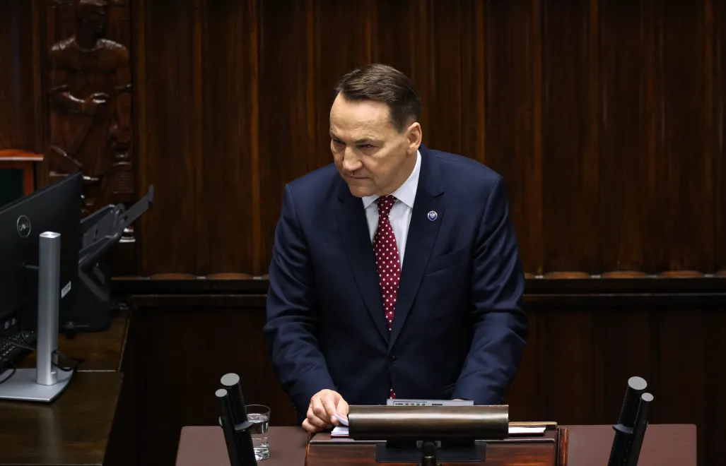 Wicepremier, minister spraw zagranicznych Radosław Sikorski. Fot. PAP/Albert Zawada