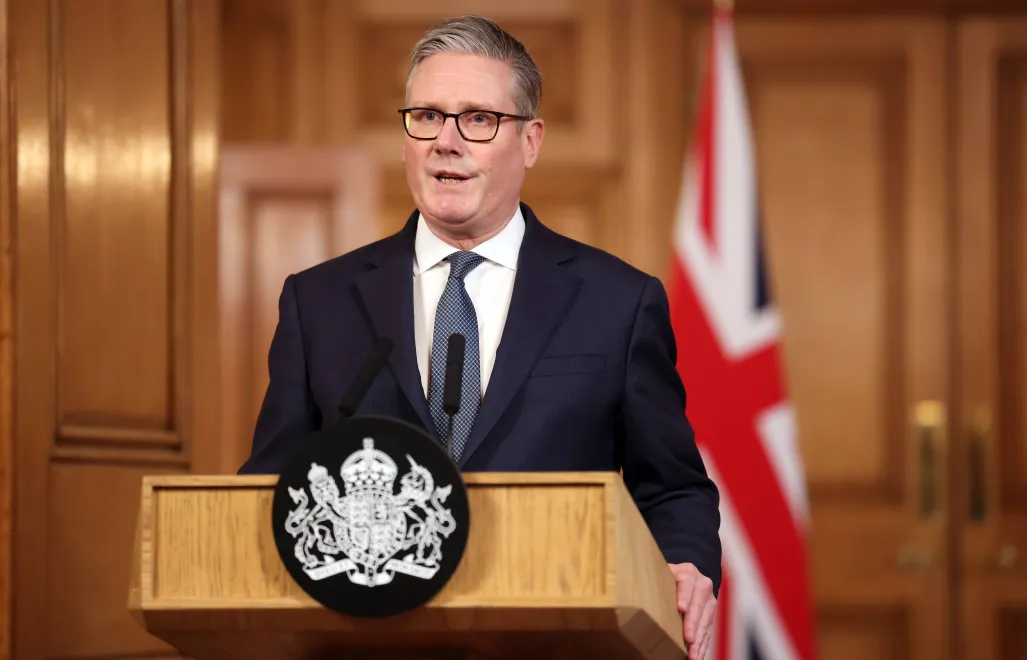 Keir Starmer. Fot. EPA/ANDY RAIN / POOL