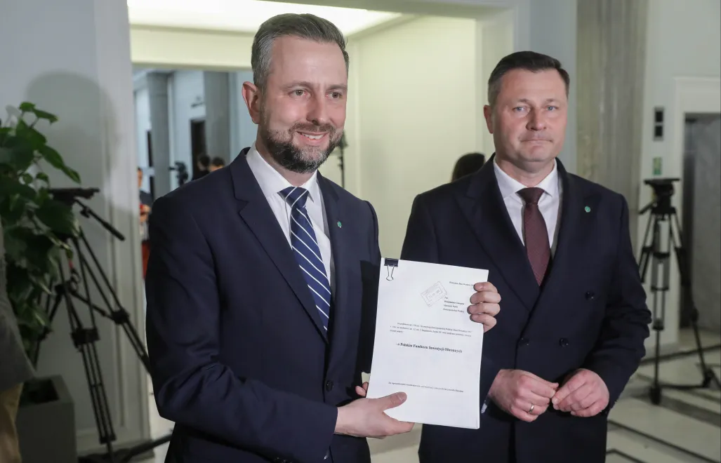 Władysław Kosiniak-Kamysz, Krzysztof Paszyk. Fot. PAP/Tomasz Gzell