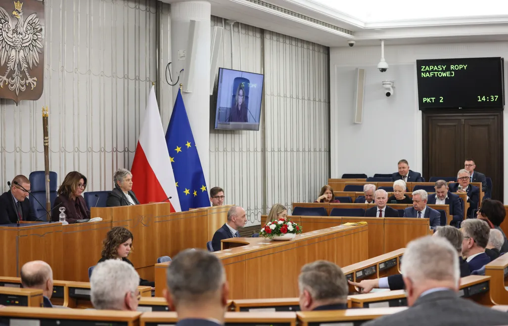 Posiedzenie Senatu Fot. PAP/Leszek Szymański