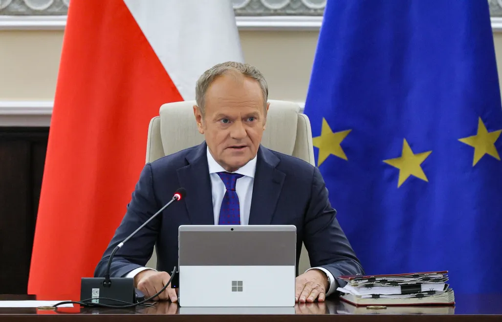 Premier Donald Tusk Fot. PAP/Paweł Supernak