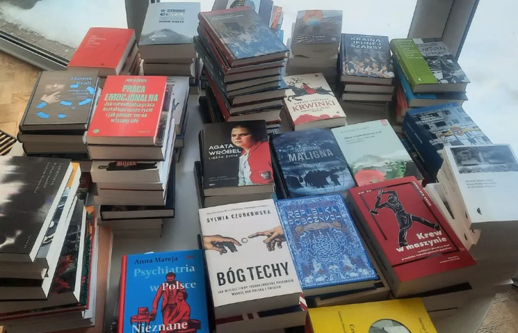 137 książek zgłoszono do Nagrody Kapuścińskiego. Fot. Materiały prasowe