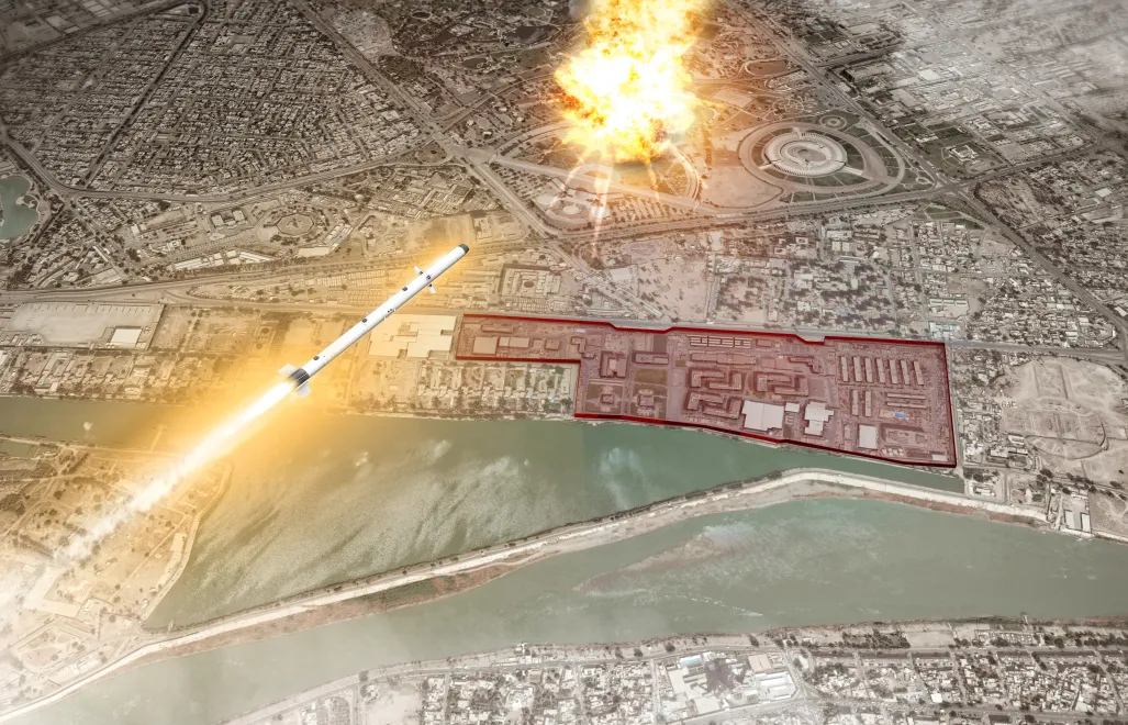 Pocisk miał trafić w lądowisko dla helikopterów. Fot. Adobe Stock/Naeblys (zdjęcie ilustracyjne)