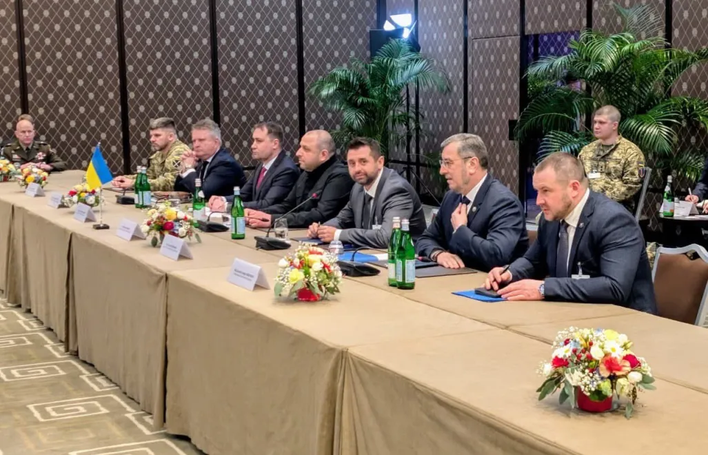 Делегация Украины на переговорах в Швейцарии. Fot. X/rustem_umerov